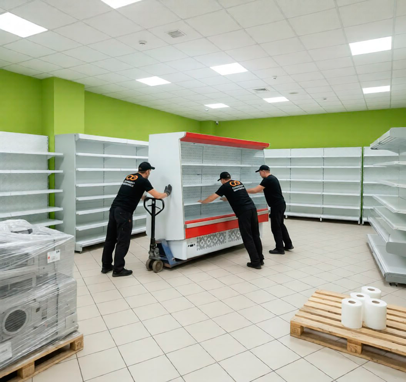 Переезд магазина в Орле